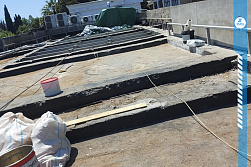 Проект кровли торгового центра