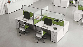 Мобильные перегородки для административных помещений