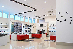 Виды систем освещения коммерческих помещений