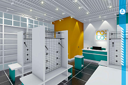 3D-Проект магазина «NOVO»